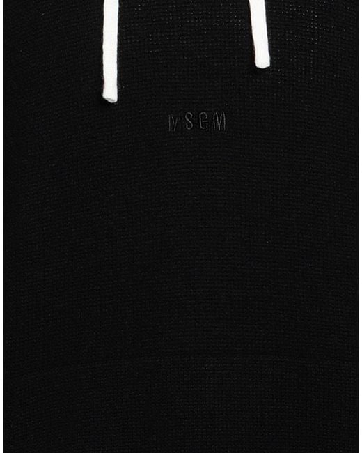 MSGM Black Sweater Wool, Cashmere for men