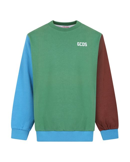Gcds Green Sweatshirt