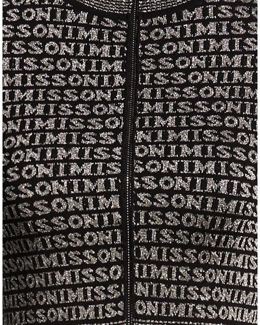 Missoni Black Cardigan Wool, Polyamide, Cupro, Polyester, Elastane