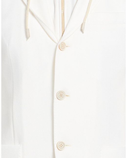 Eleventy White Blazers for men