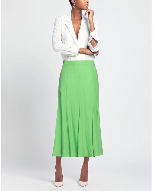 Gabriela Hearst Green Maxi Skirt