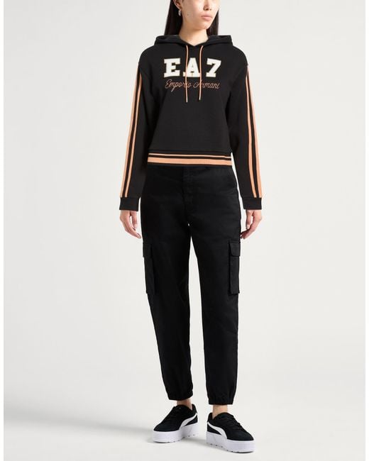 EA7 Black Sweatshirts