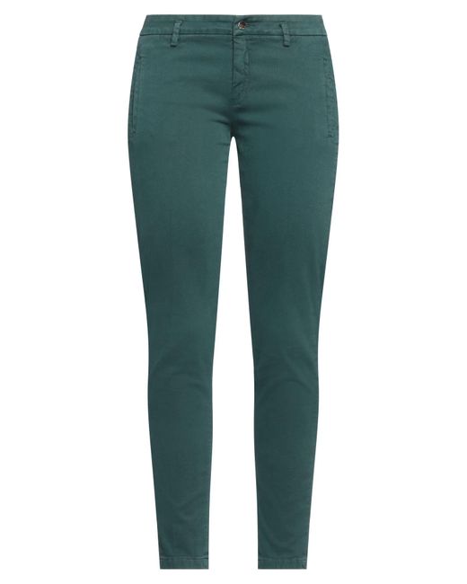 Kaos Green Deep Jade Pants Cotton, Lycra