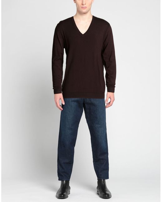 Grey Daniele Alessandrini Black Sweater for men