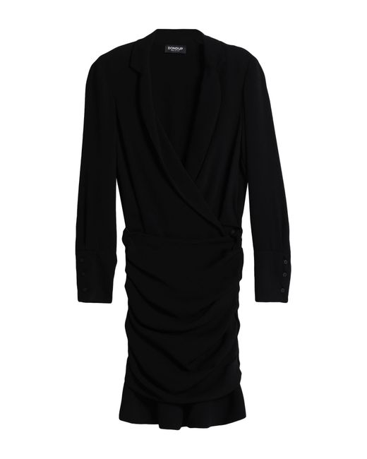 Dondup Black Short Dress