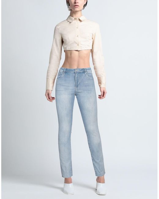 AG Jeans Blue Jeans Cotton, Polyester, Elastane