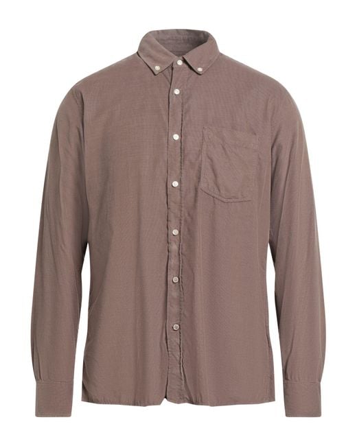 Officine Generale Brown Shirts for men