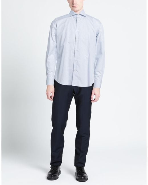 Ermanno Scervino Blue Shirt for men