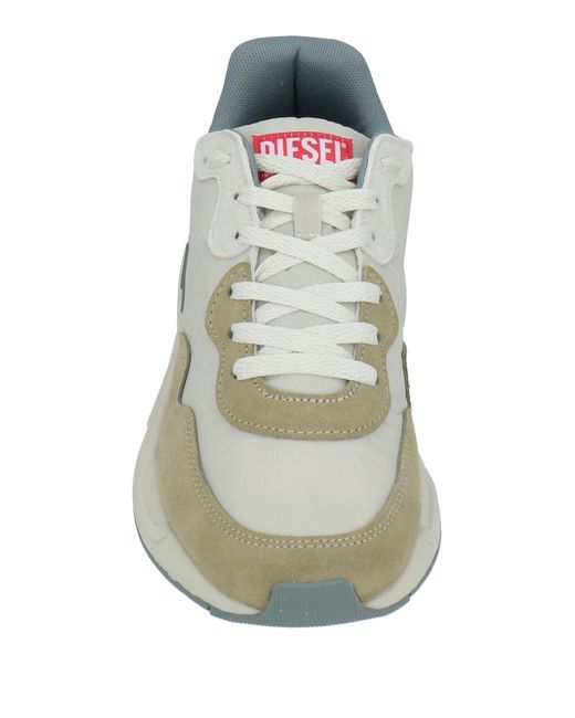 DIESEL Green Trainers for men