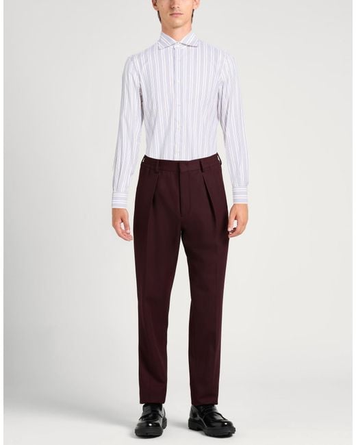 Isaia White Shirt for men