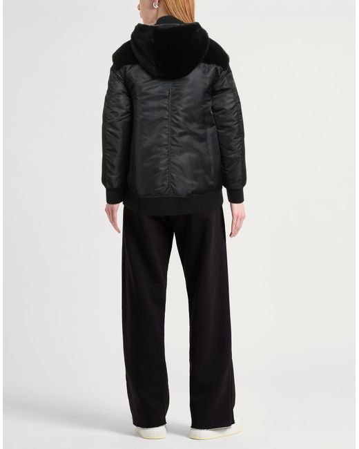 Blancha Black Shearling- & Kunstfell