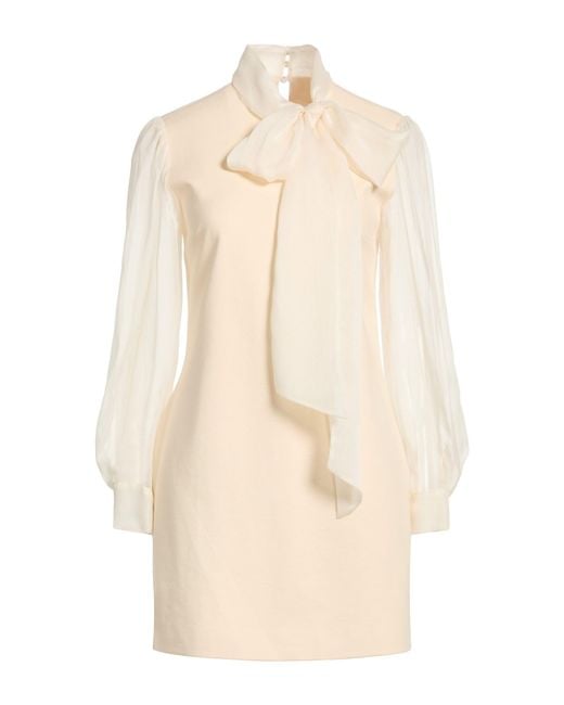 Twinset Natural Mini Dress