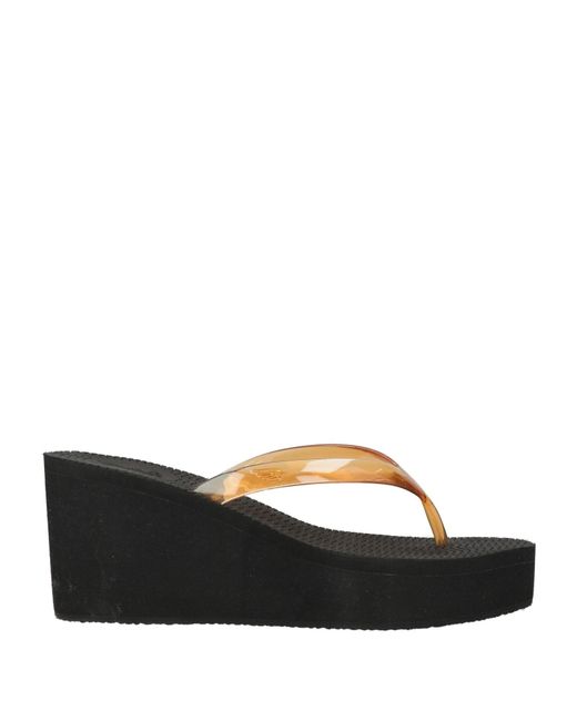 Ancient Greek Sandals Black Thong Sandals