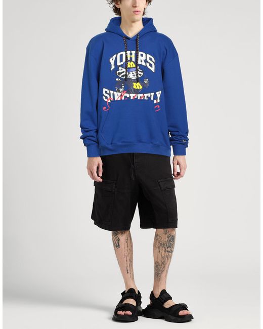 MSGM Blue Sweatshirts for men
