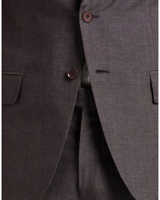 Isaia Black Suits for men