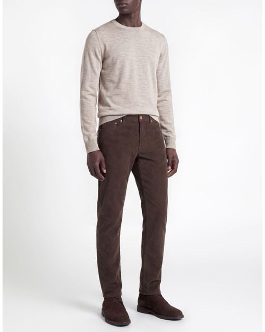 Incotex Brown Trouser for men