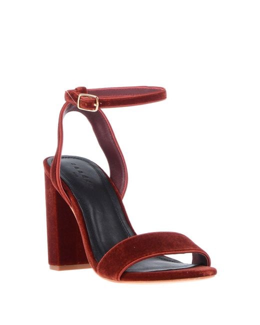 Sandro Red Sandals