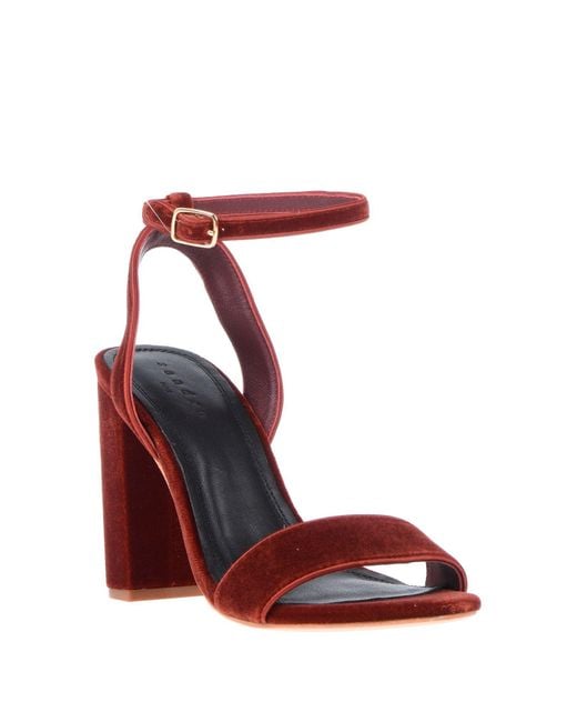 Sandro Red Sandals