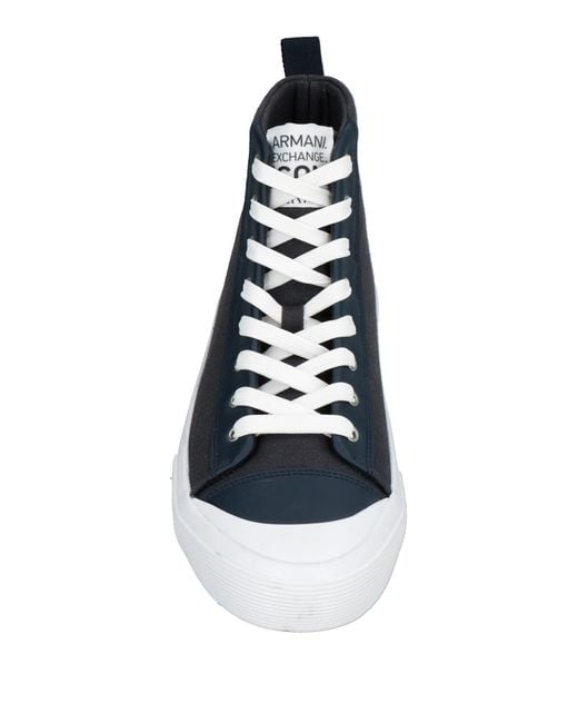 ARMANI EXCHANGE Blue Trainers for men