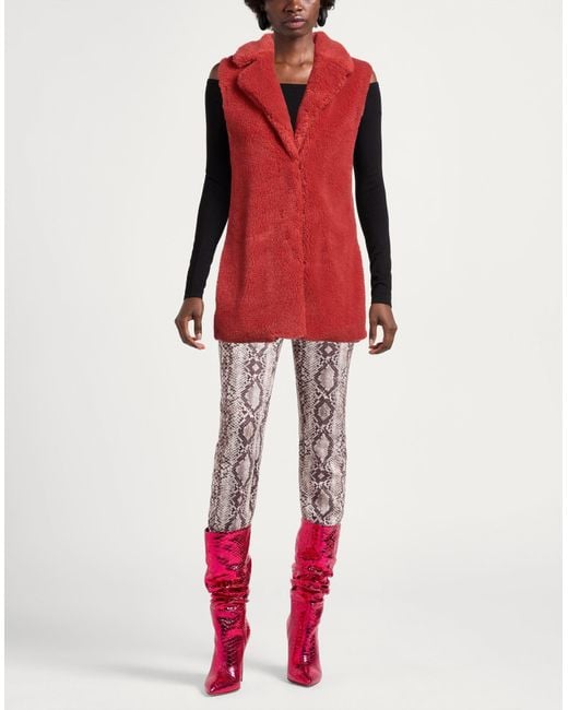 Guess Red Shearling & Teddy