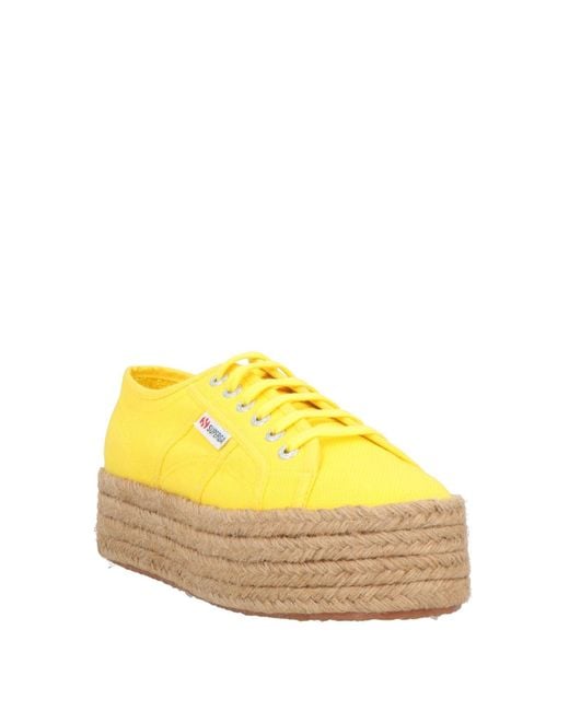 Superga Yellow Sneakers