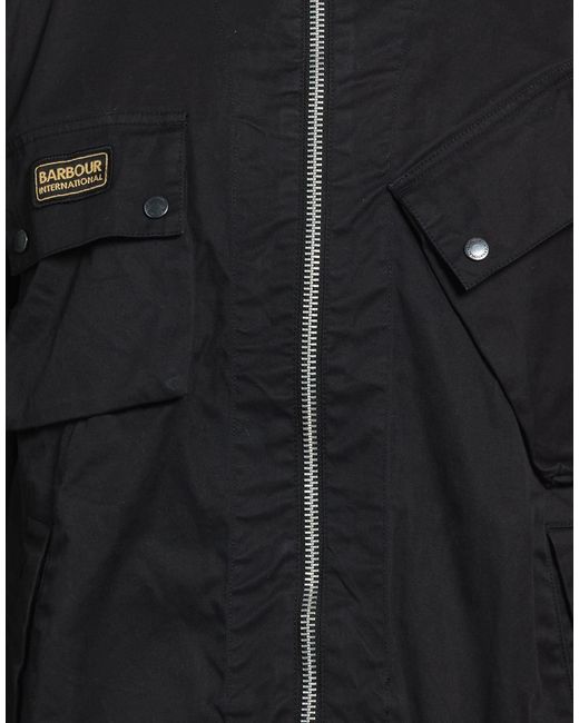 Barbour Black Jacket Cotton
