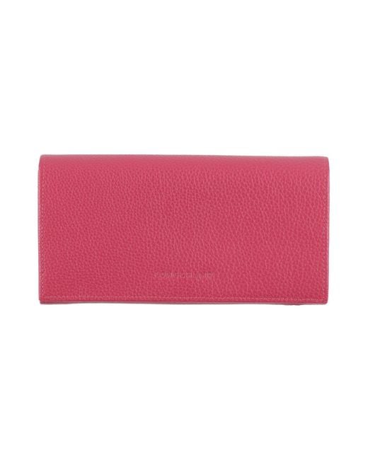Longchamp Pink Wallet Bovine Leather