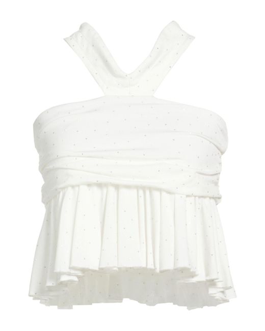 Aniye By White Top Polyester, Elastane
