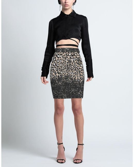 Gaelle Paris Black Mini Skirt