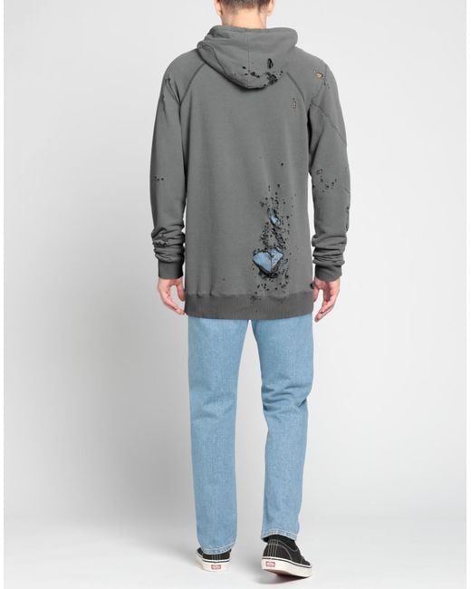 Greg Lauren Gray Sweatshirt for men