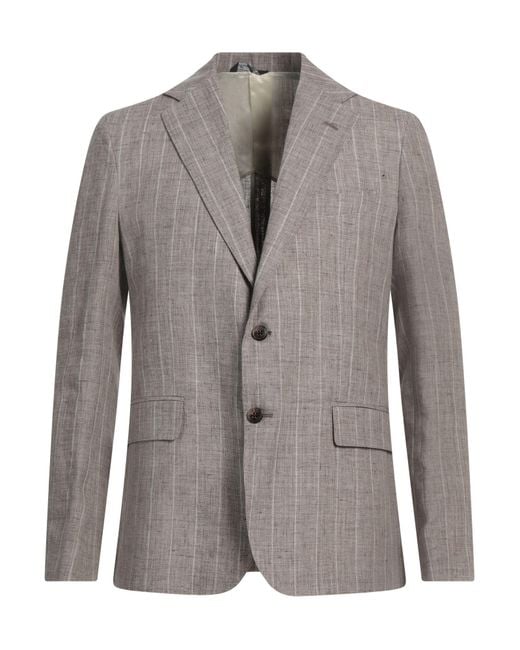 Brian Dales Gray Blazer for men