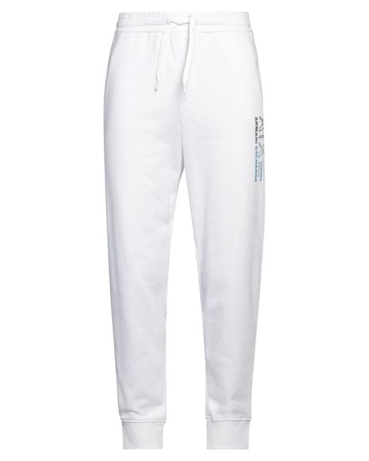 ARMANI EXCHANGE White Trouser for men