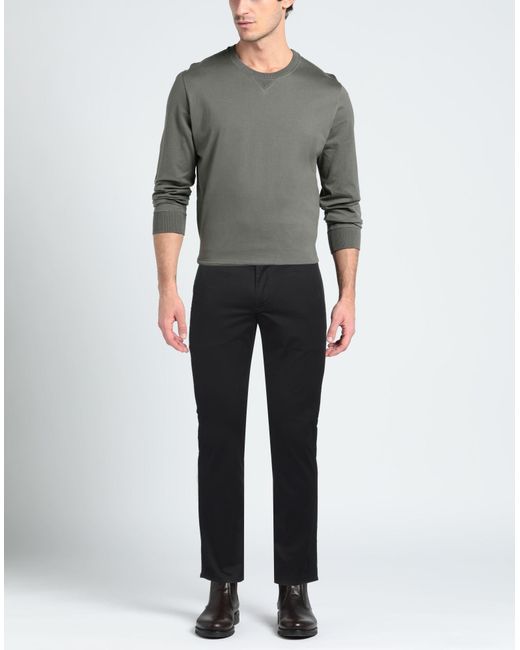 ARMANI EXCHANGE Black Trouser for men