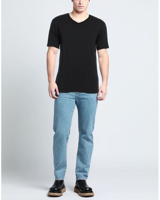 Daniele Alessandrini Black T-shirt for men