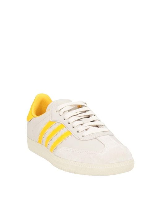 Adidas Yellow Trainers