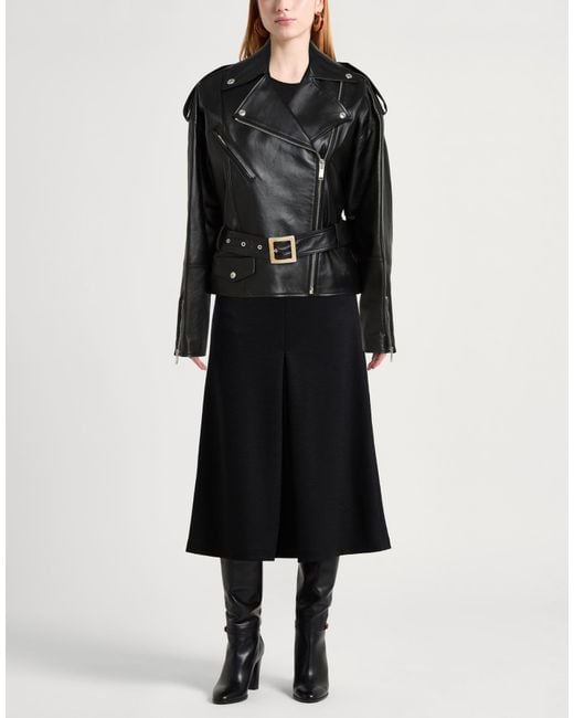 Alexandre Vauthier Black Jacket Lambskin
