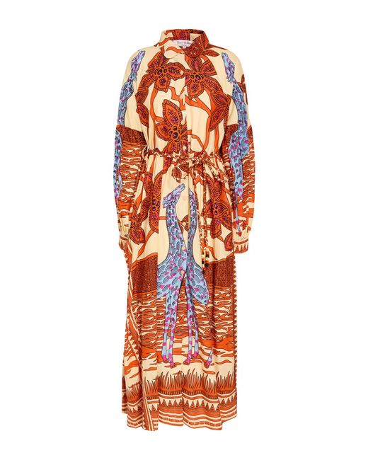CONNOR & BLAKE Orange Maxi Dress