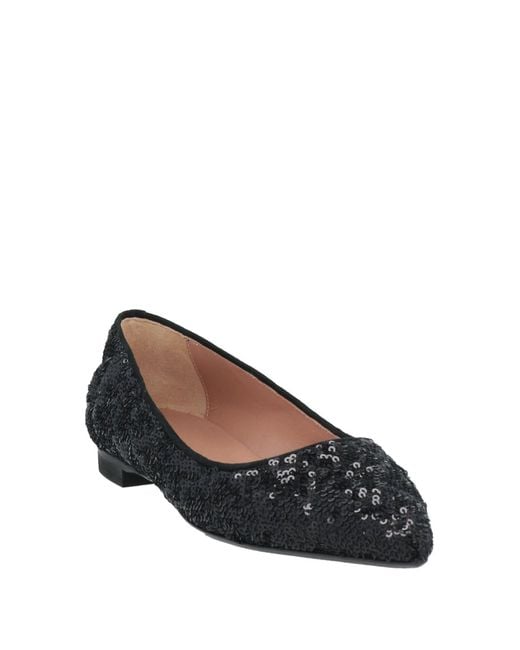 Pollini Black Ballet Flats