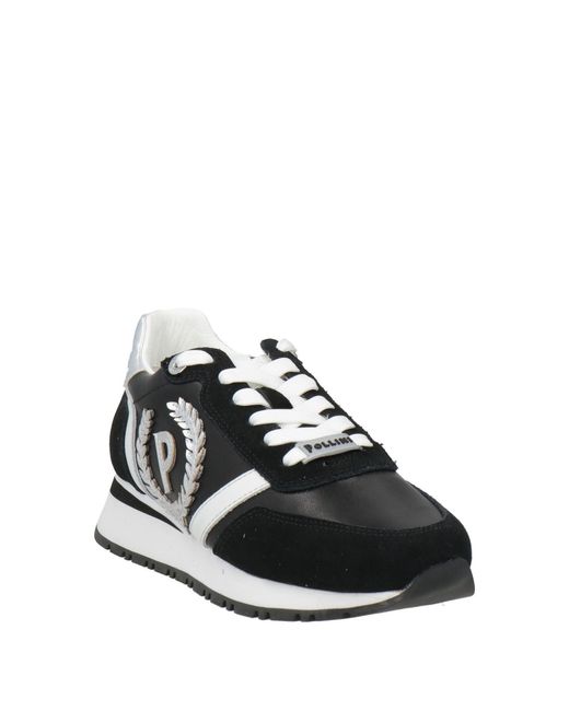 Pollini Black Sneakers