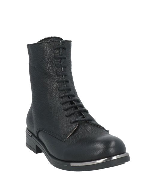 BUENO Black Ankle Boots Leather