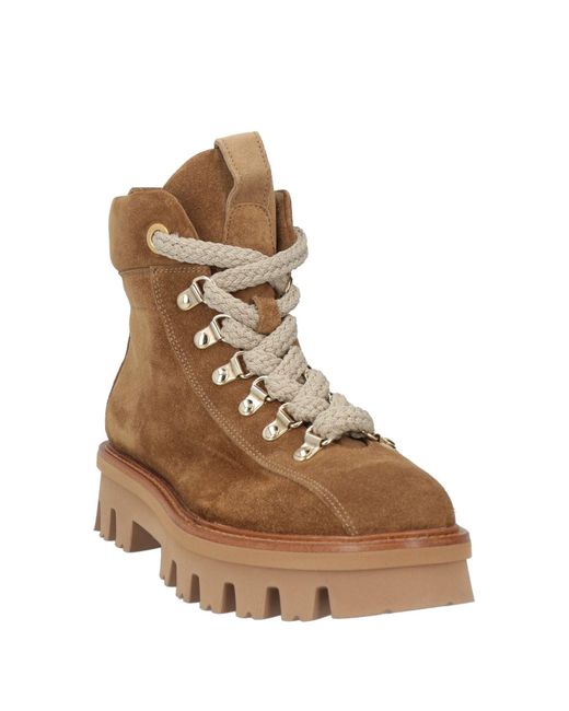 Agl Attilio Giusti Leombruni Brown Khaki Ankle Boots Leather