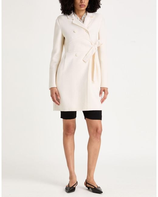 Valentino Garavani White Coat Cashmere
