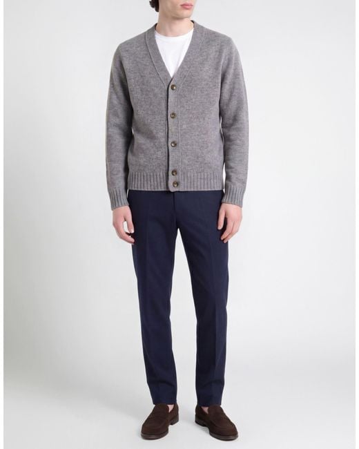 Roda Gray Cardigan for men