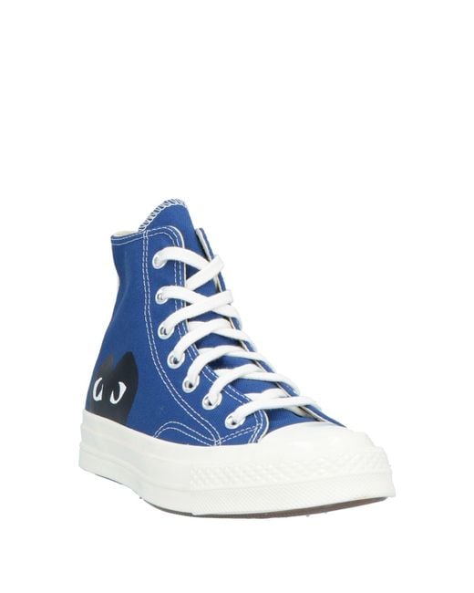 CONVERSE x COMME des GARÇONS PLAY Blue Trainers