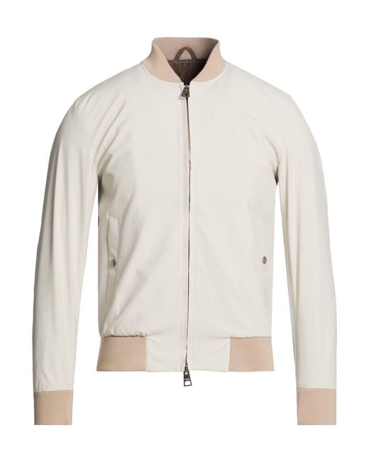 Luigi Borrelli Napoli White Jacket for men
