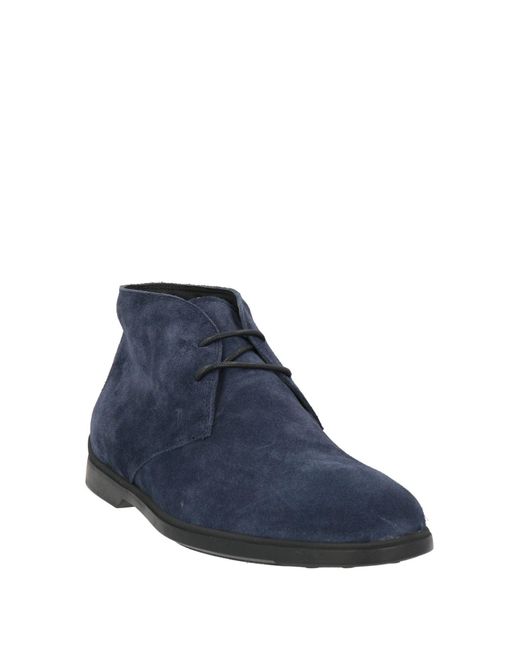 Tod's Blue Ankle Boots for men