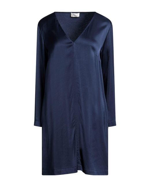 Ottod'Ame Blue Midnight Mini Dress Viscose