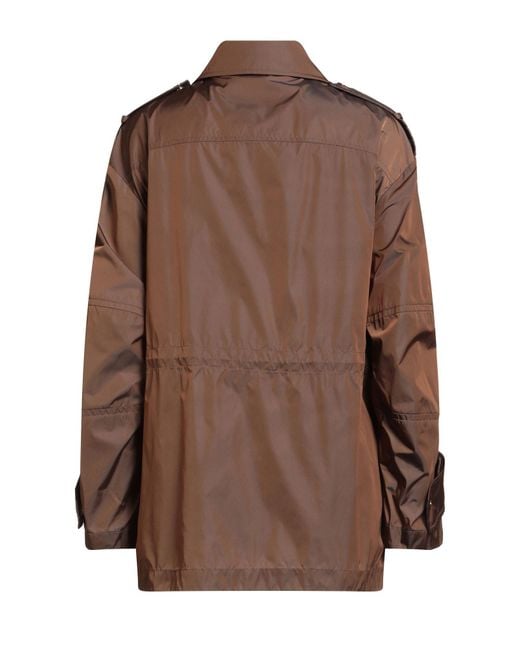 Moorer Brown Jacket Polyamide