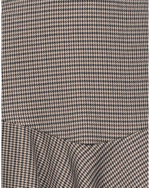 Nora Barth Gray Mini Skirt Polyester, Viscose, Elastane