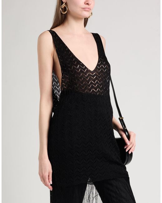 Isabel Benenato Black Top Viscose